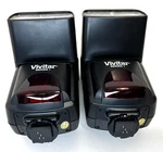 Vivitar Power Zoom Dslr Af Flash Series 1, Fits Canon E-ttl Cameras Set Of 2. Fixed Price $39.94.