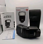 Canon Speedlite 430EX Flash Mint Condition W/ Box, Pouch, Instruction Manual. Fixed Price $69.99.