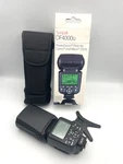 Sunpak DF4000U External Flash Unit For Dslr Cameras Black With Case Open Box. Fixed Price $59.00.