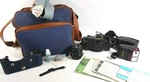 Canon T50 Official 35MM Film Camera 1984 Olympic Games (issues) 52MM Lens Lot. Fixed Price $68.95.