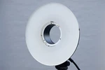 Bowens Ring Flash, 15" Diffuser, Camera Bracket, For Speedotron Black Line. Fixed Price $495.00.