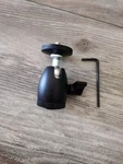Neewer Mini Ball Head Black With Lock And Hot Shoe Adapter Camera Cradle. Fixed Price $12.99.