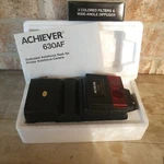 Achiever 630AF Shoe Mount Flash For Canon Slr Auto Focus Film Camera. Fixed Price $48.99.