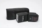 Promaster FL190 Ttl Bounce Flash For Canon W/case, Stand, New In Box, Never Used. Fixed Price $20.00.
