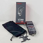 Godox VT560 Speedlite Flash For Canon, Sony, Nikon, Panasonic, Olympus, Pentax. Fixed Price $39.99.