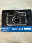 Holga 120GCFN Medium Format Plastic Camera W/ Built-in Flash & Glass Lens, Black. Fixed Price $60.00.