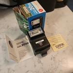 Excellent+++ Sunpak Auto 20 Sr Shoe Mount Flash W/ For Old Vintage Slr Camera. Fixed Price $11.84.