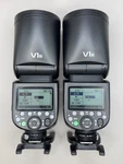 Godox V1-N For Nikon Dual Flash Kit Plus Accessories. Fixed Price $350.00.
