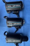 3 Godox QS400 Ii 400W Professional Studio Light Strobe As-is. Fixed Price $249.99.