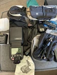 Godox V860 Iii (canon) Extra Battery, Carrying Case & Bunch Of Other Stuff. Fixed Price $160.00.