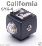 Seagull SYK-4 Hot Shoe Flash Slave Trigger With Pc Sync SYK4 Remote Controller. Fixed Price $14.95.