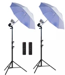 Sunpak Bi-color Studio Light Kit Black. Fixed Price $154.99.