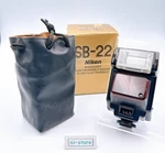 Nikon Speedlight SB-22 Shoe Mount Flash For Slr W/box, Pouch Mint. Fixed Price $82.48.