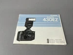 Canon 430EZ Speedlite Original Instruction Manual 86 Pages Vintage 1989. Fixed Price $8.00.