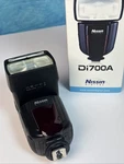 Nikon Nissin DI700A Shoe Mount Speedlite Flash ND700A-N (S6). Fixed Price $60.00.