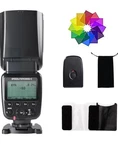 Photoolex Flash Speedlite With Wireless Trigger Ttl Hss 1/8000S GN60,BUILT. Fixed Price $40.00.