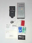 ** New Achiever 321AZ Flash & Wide Adaptor Colored Filters 35MM Slr Cameras. Fixed Price $35.00.