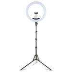 Vivitar 18" Led Rgb Ring Light With Tripod, Phone Holder Usb Charging Ports. Fixed Price $31.20.