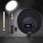 Mactrem 14 Large Ring Light With 71" Tripod Stand/phone Clip,lcd .. Fixed Price $46.99.