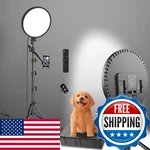 Jj Jianjin Large Barber Light WITH72 Inch Stand 55W 6500K Full-screen Selfie. Fixed Price $100.04.