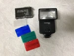 Vintage Hanimex 325AZ Flash + Filters Tested Working. Fixed Price $32.61.