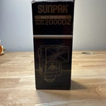 New Sunpak Multi Dedicated Auto 2000DZ Thyristor Flash Nib Vintage Camera Parts. Fixed Price $15.00.