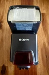 Sony HVL-F42AM External Flash Speedlight For Alpha Dslr Barely Used W/ Case. Fixed Price $119.99.