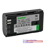 Kastar Battery Pack Replacement For Canon Lp-el And Speedlite EL-1. Fixed Price $36.99.