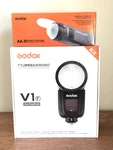 Godox V1 - Flash With Accessories Kit For Fujifilm. Fixed Price $144.99.