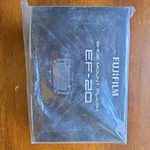 Fujifilm EF-20 Shoe Mount Flash Black. Fixed Price $80.00.