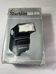 Starblitz 3600 Dfn Ttl Flash Auto Focus 35MM Slr With Box Vintage Camera Part. Fixed Price $34.95.