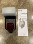 Bower SFD680C Powerzoom Shoe Mount Autofocus Flashgun For Canon. Fixed Price $20.00.