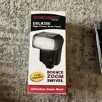 Precision DSLR350 High Power Auto Flash Nikon Canon Sony Pentax Olympus. Fixed Price $18.00.