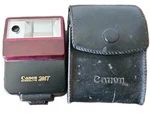 Canon 244T Fd Speedlight Shoe Mount Flash - W/ Leather Case Camera Accessories. Fixed Price $20.00.