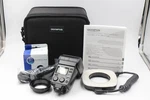 Olympus SRF-11 + FR-2 Ring Flash Set With Genuine Case 13966. Fixed Price $458.82.