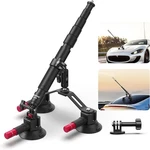 Neewer CA065 Triple Suction Mount Gopro INSTA360 Car Kit + Selfie Stick. Fixed Price $134.89.