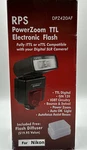 Rps DPZ420AF Powerzoom Ttl Electronic Flash For Nikon Digital Slr. Fixed Price $66.60.