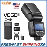 Us Godox V860III-C 2.4G E-ttl Li-on Battery Flash Speedlite For Canon Camera. Fixed Price $229.00.