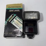 Quantaray Qaf 6600 Zoom Bounce Flash Sunpak Hot Shoe Camera Speedlight W/ Box. Fixed Price $28.49.