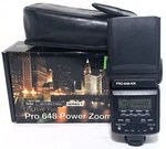 Vtg Vivitar Pro 648 Power Zoom Flash Dslr Shoe Af Mount Tested Cib. Fixed Price $49.95.