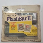 Vtg Twin Pack General Electric Flash Bar Sealed. Fixed Price $19.99.