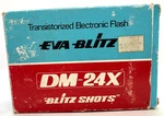 Eva Blitz DM-24X Shots Transistorized Electronic Flash, Made In Japan. Fixed Price $13.62.