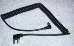 Paramount Coiled Flash Sync Cord Pc Male To Prong Plug Black. Fixed Price $14.95.