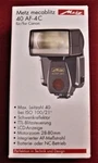 Metz Mecablitz 40 AF-4C Ttl Motor Zoom Flash For Canon. New !. Fixed Price $45.00.