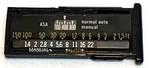 Olympus Calculator Panel For T20 Electronic Flash OM-2 Camera. Fixed Price $20.00.
