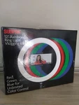 Tocad Sunpak Rainbow Ring Light Vlogging Kit VL-LED144-12RGB. Fixed Price $18.50.