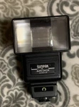 Sunpak Auto 24DX Thyristor Flash For Olympus & All Hot Shoe Mount. With Diffu. Fixed Price $9.85.