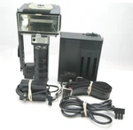 Metz 60 CT-4 Kit With Battery Holder, Charger, Power Cord, Bracket. Tested. Read. Fixed Price $124.99.