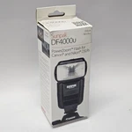 Sunpak DF4000U Powerzoom Flash For Nikon / Canon Dslr Cameras Shoe Mount. Fixed Price $34.99.