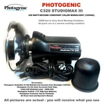 Photogenic C320 Studiomax Iii Watt/second Constant Color Monolight (120VAC). Fixed Price $255.95.